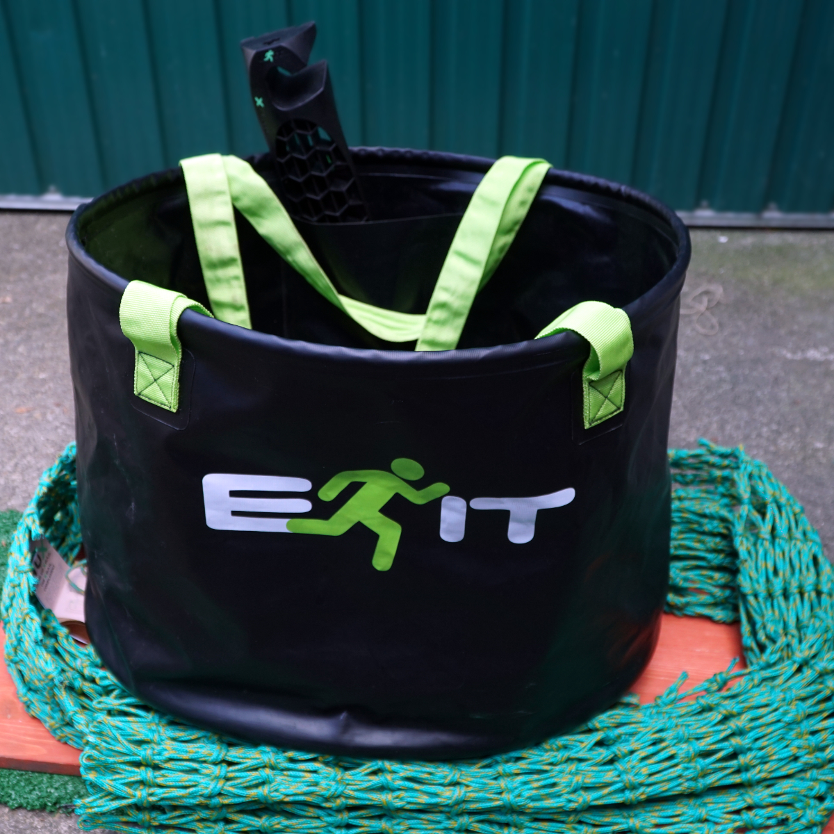Seau de changement de combinaison BUX - mieux qu'un tapis de changement ou un sac humide